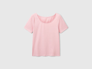 T-shirt slim fit reversibile