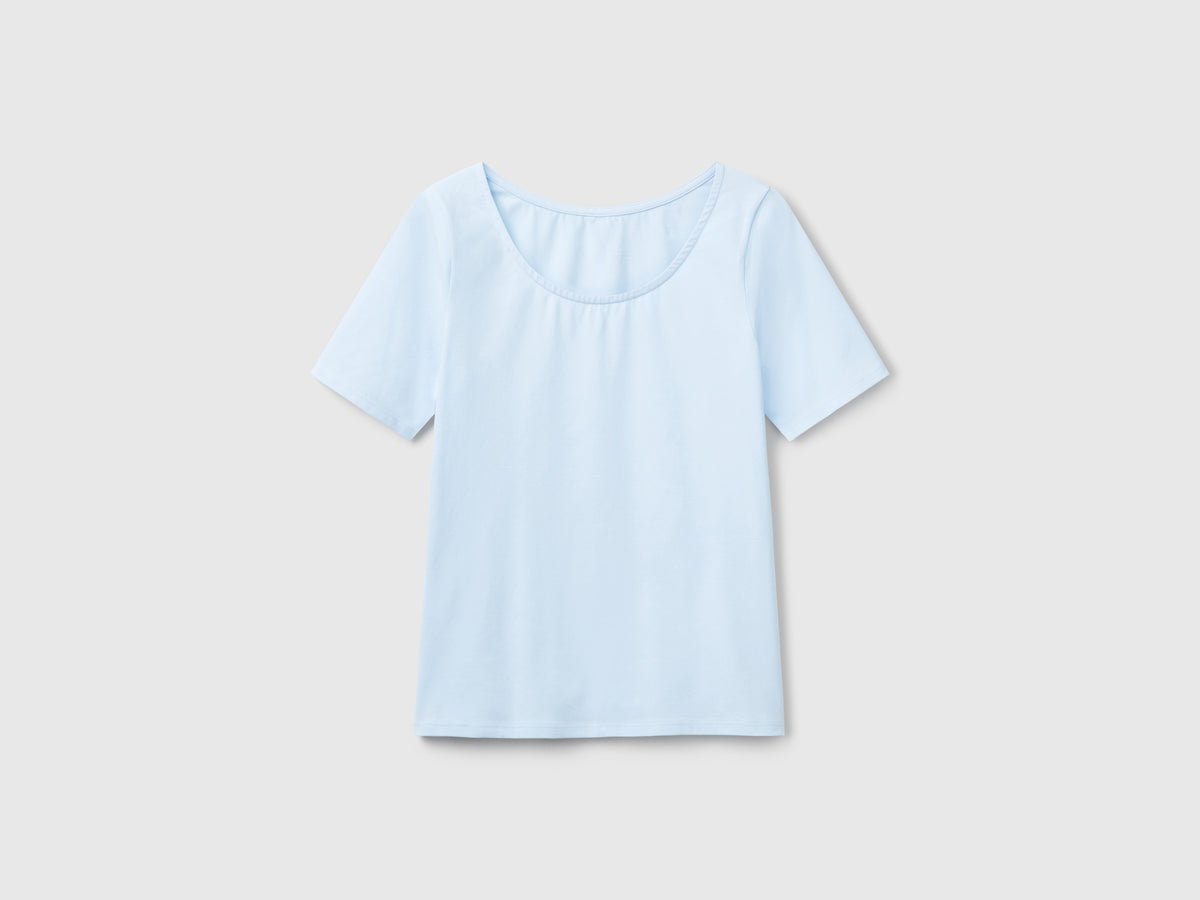 T-shirt slim fit reversibile