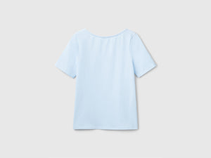 T-shirt slim fit reversibile