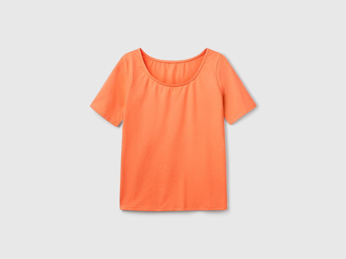 T-shirt slim fit reversibile