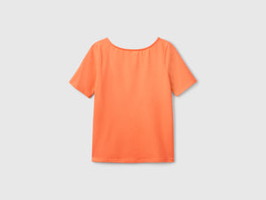 T-shirt slim fit reversibile