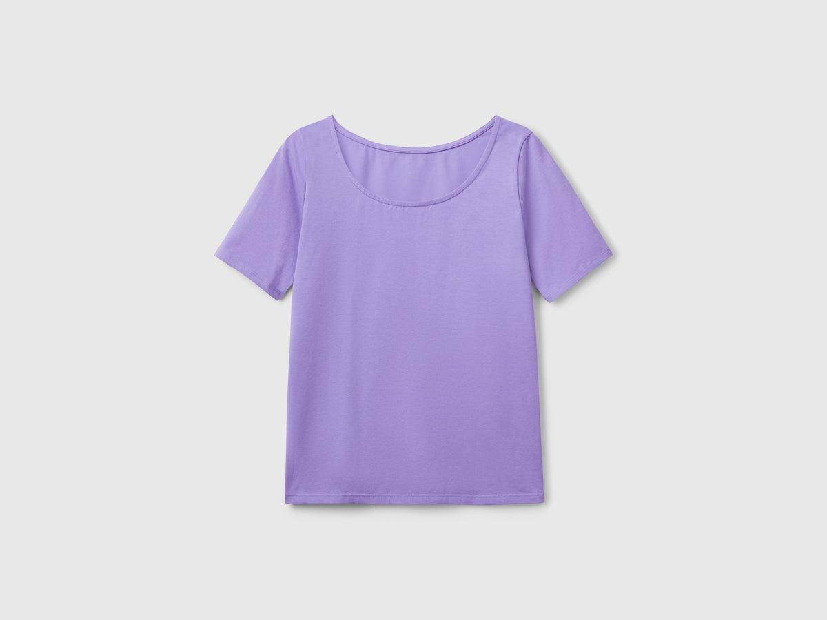 T-shirt slim fit reversibile