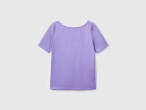 T-shirt slim fit reversibile