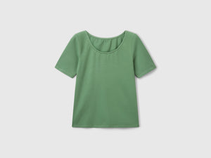 T-shirt slim fit reversibile