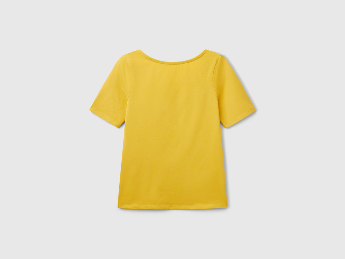 T-shirt slim fit reversibile