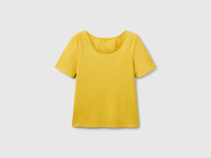 T-shirt slim fit reversibile