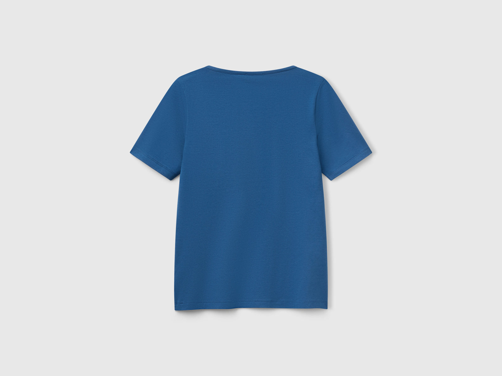 T-shirt slim fit da donna avio 2 | Benetton Outlet
