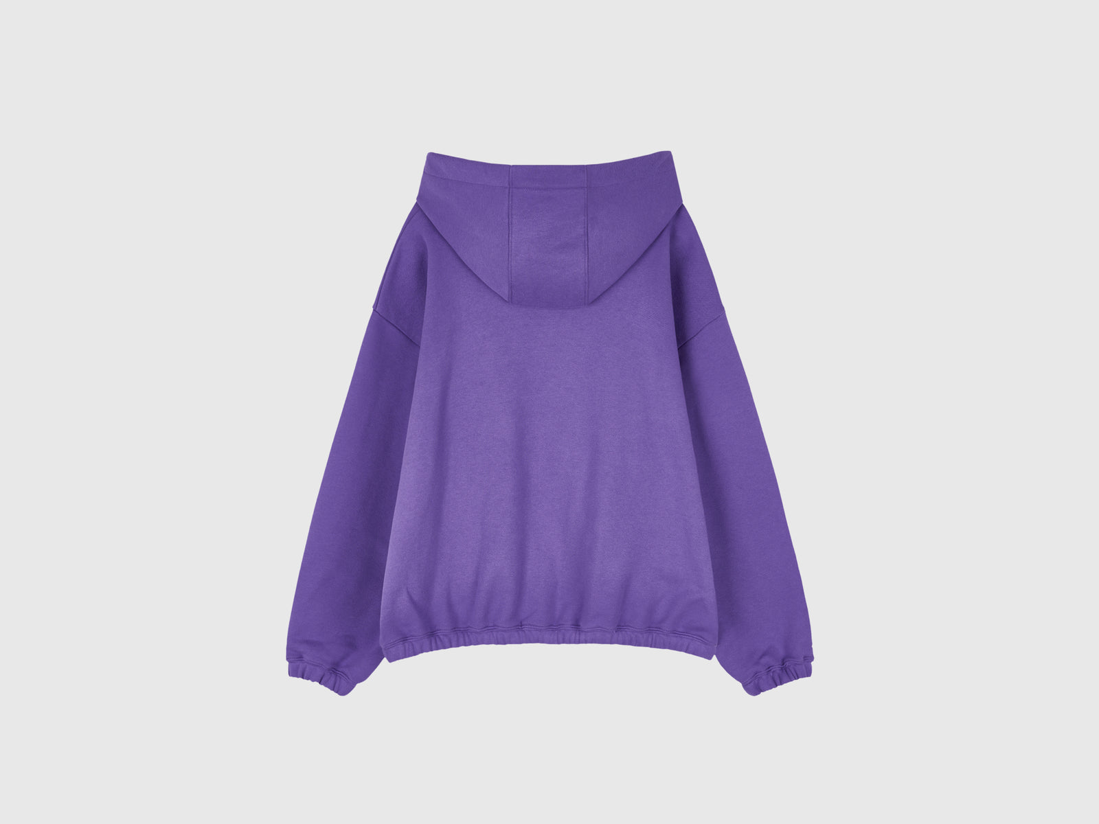 Felpa con tasca e cappuccio da donna viola 2 | Benetton Outlet