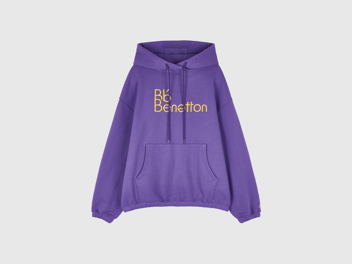 Felpa con tasca e cappuccio