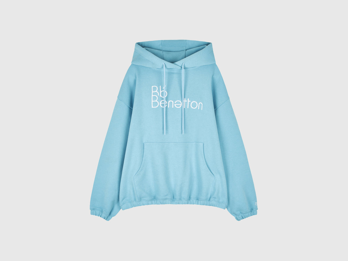 Felpa con tasca e cappuccio