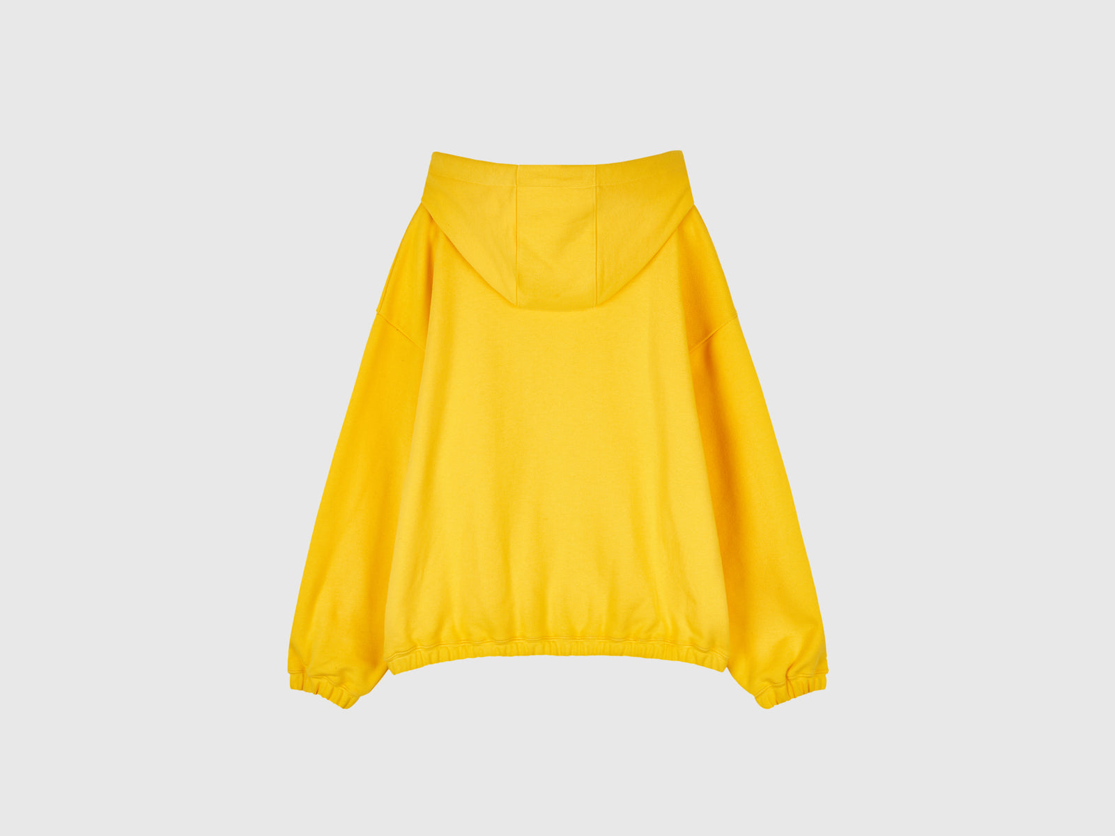 Felpa con tasca e cappuccio da donna giallo 2 | Benetton Outlet