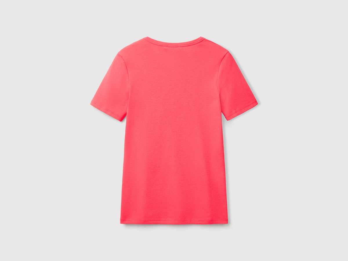 T-shirt in cotone a fibra lunga