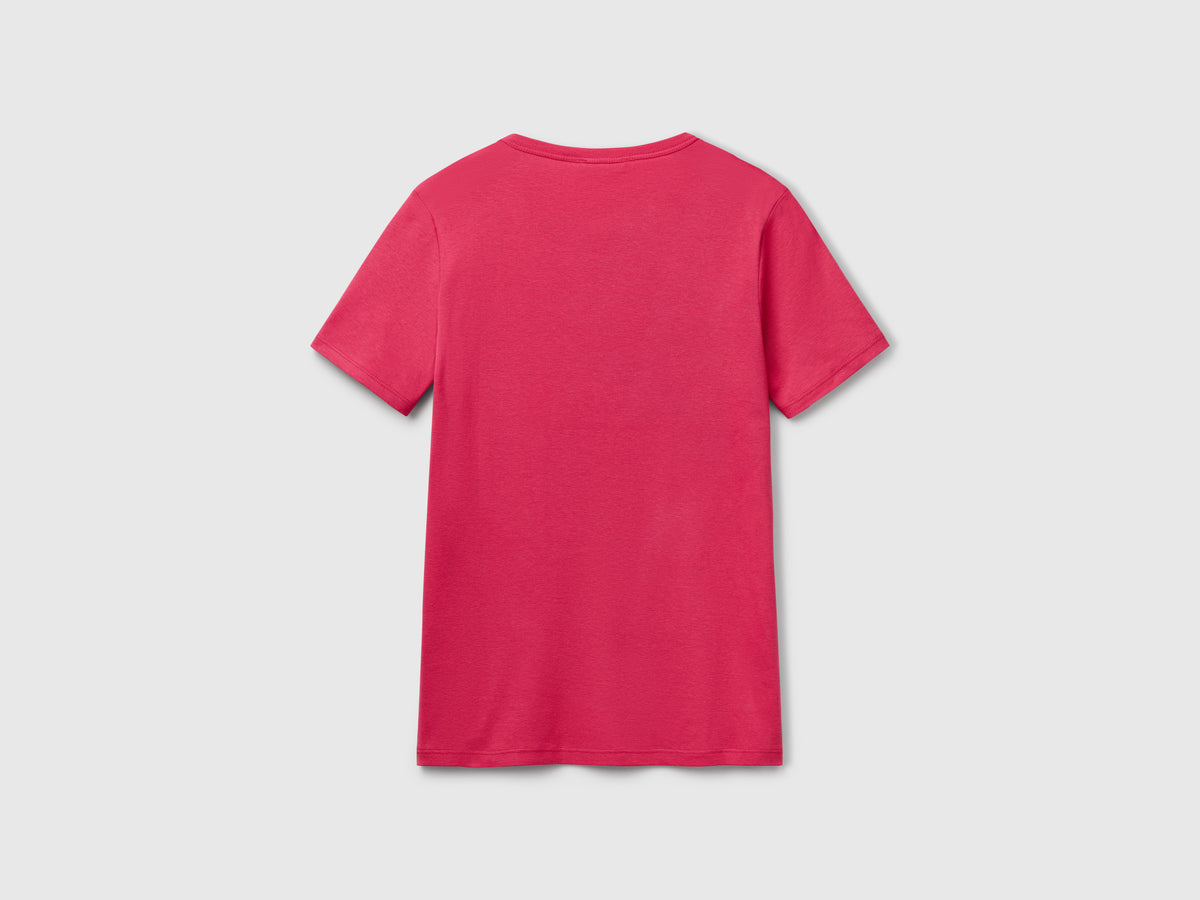 T-shirt in cotone a fibra lunga