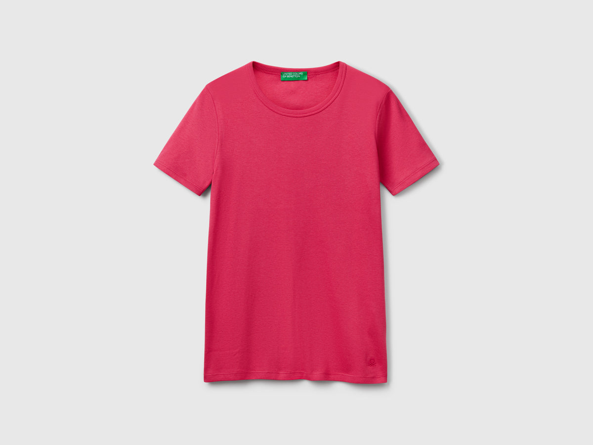 T-shirt in cotone a fibra lunga