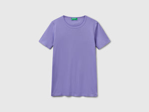 T-shirt in cotone a fibra lunga