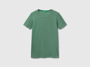 T-shirt in cotone a fibra lunga