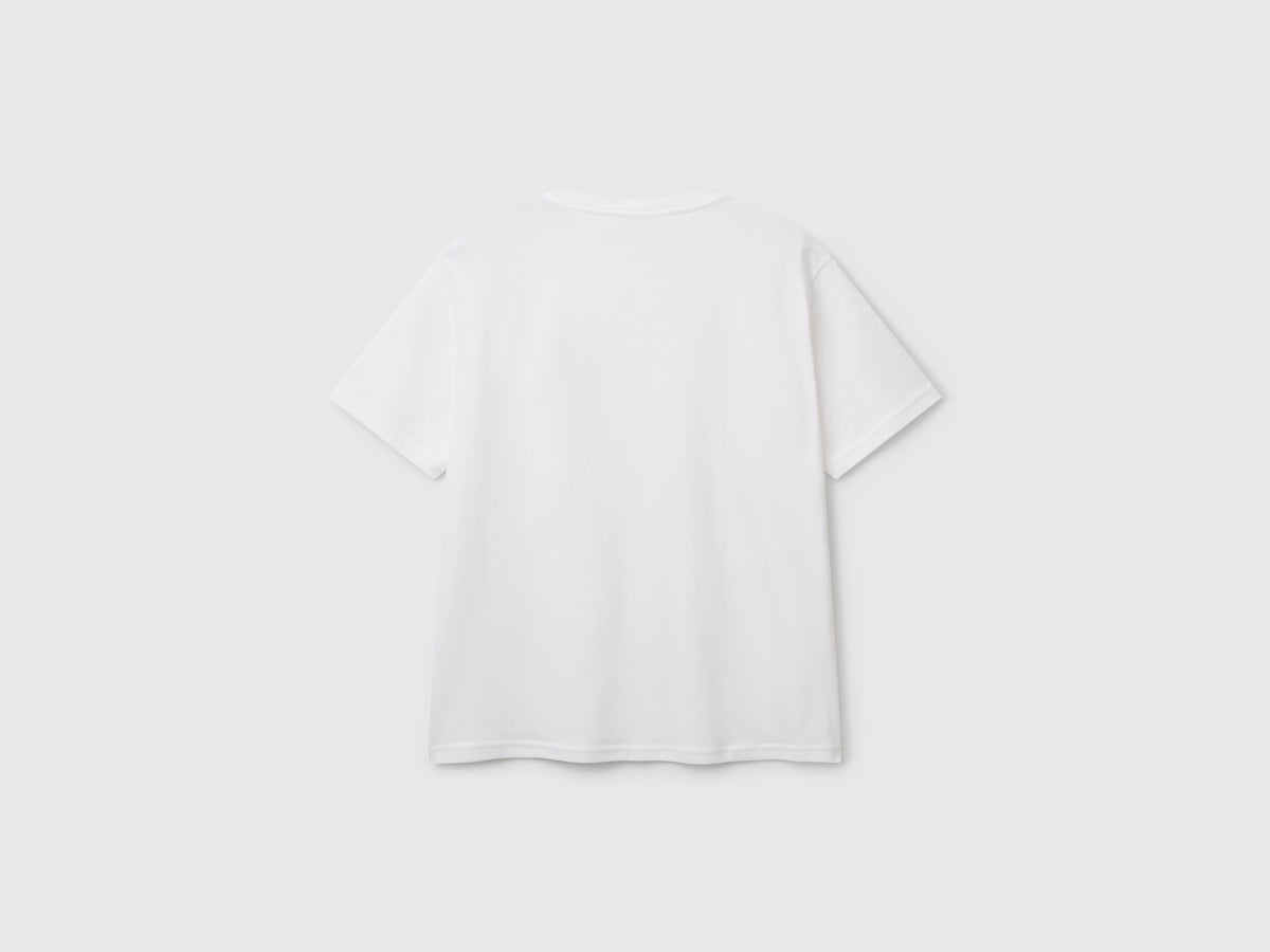 T-shirt in cotone con logo