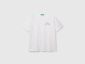 T-shirt in cotone con logo