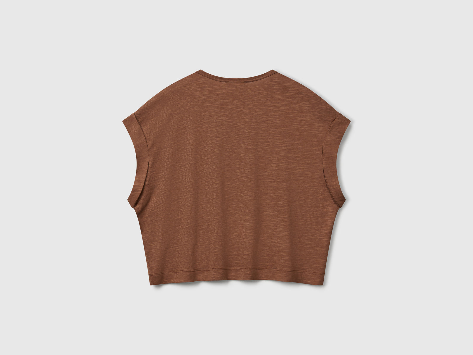 Boxy fit T-shirt da donna marrone 2 | Benetton Outlet
