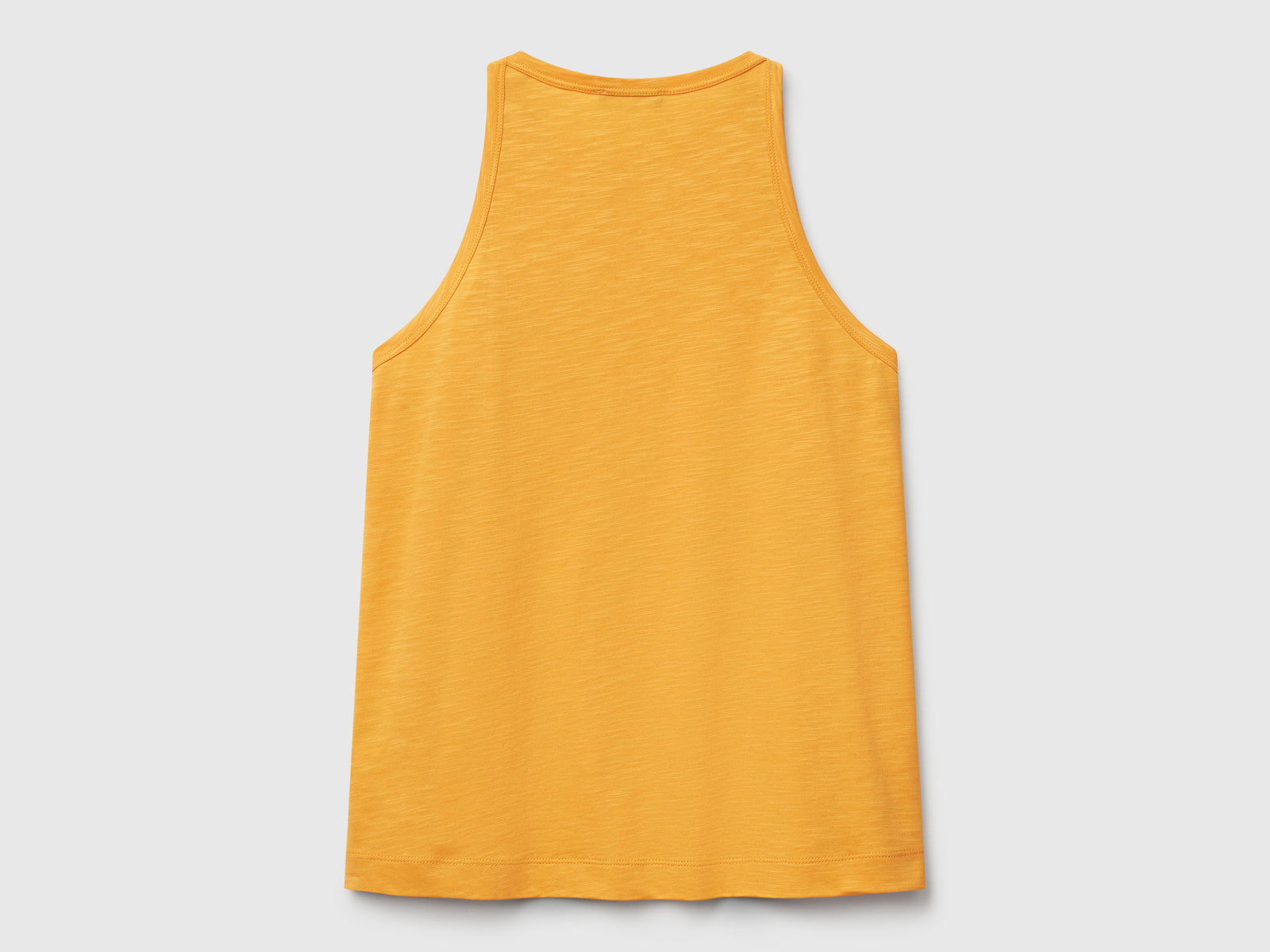 Canotta con scollo all'americana da donna giallo 2 | Benetton Outlet
