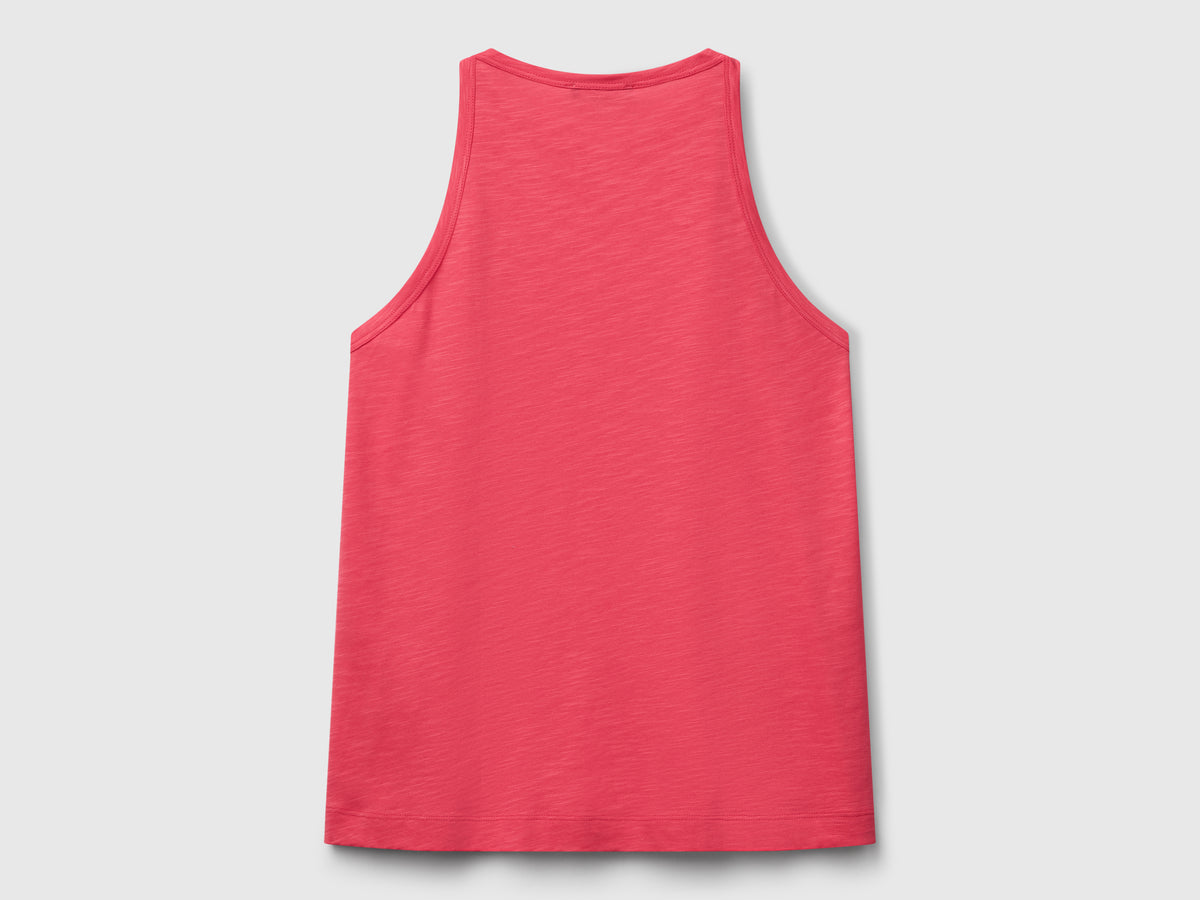 Halterneck tank top