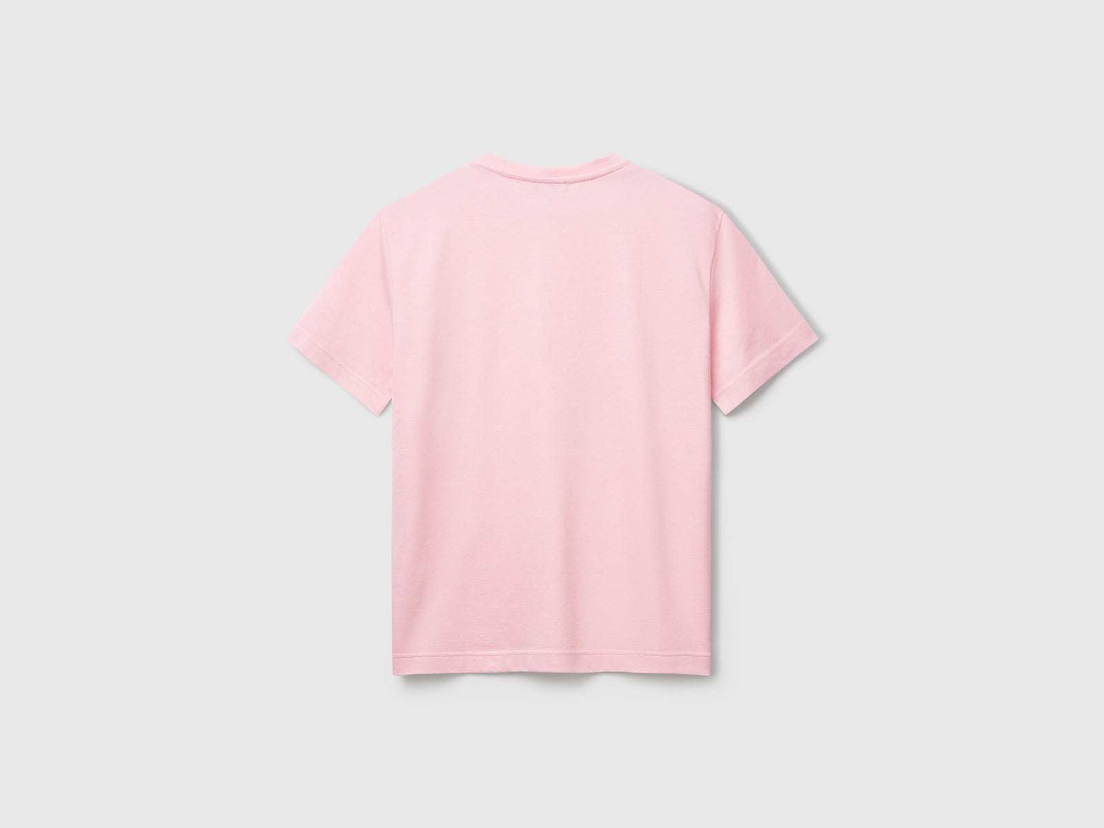 Maglietta in micro piquet da uomo rosa 2 | Benetton Outlet