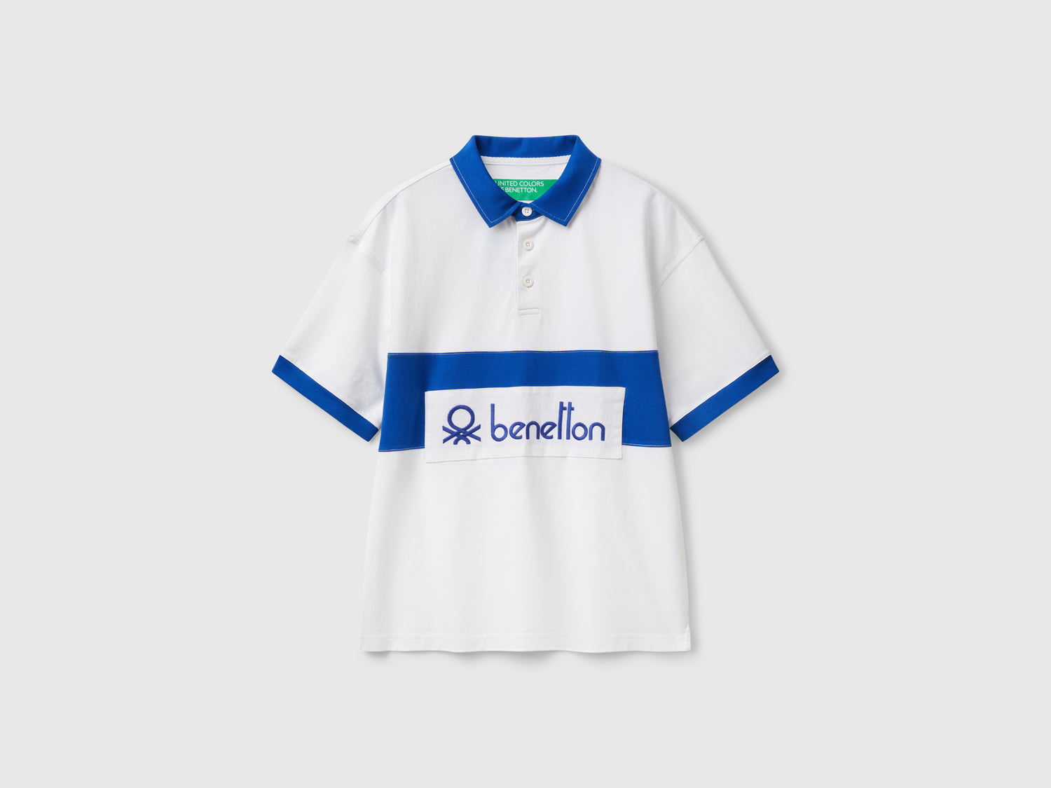 Polo rugby  blu e da uomo bluette | Benetton Outlet