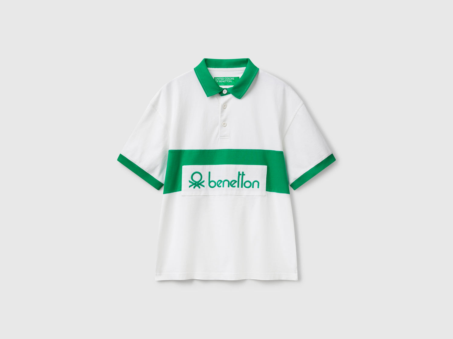 Polo rugby  e da uomo verde | Benetton Outlet