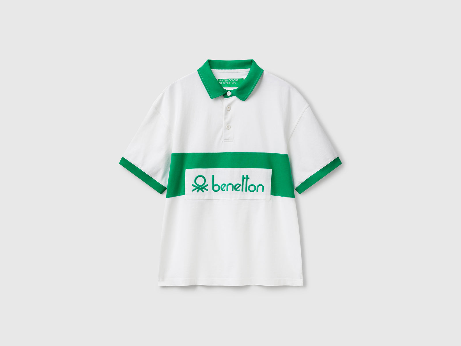 Polo rugby  e da uomo verde | Benetton Outlet