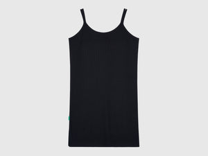 Abito midi in misto cotone