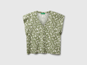 T-shirt with flower print