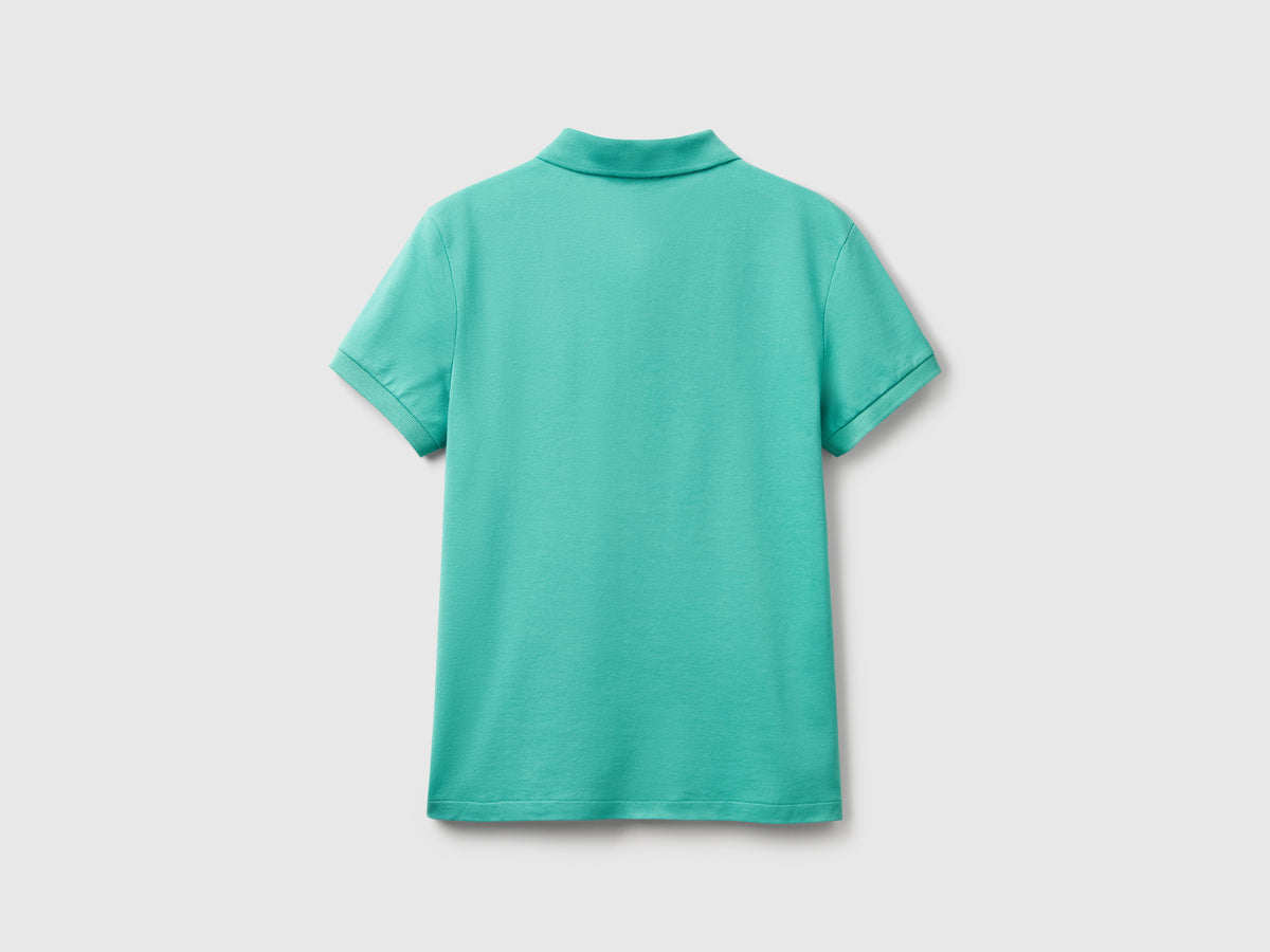 Polo slim fit in cotone stretch