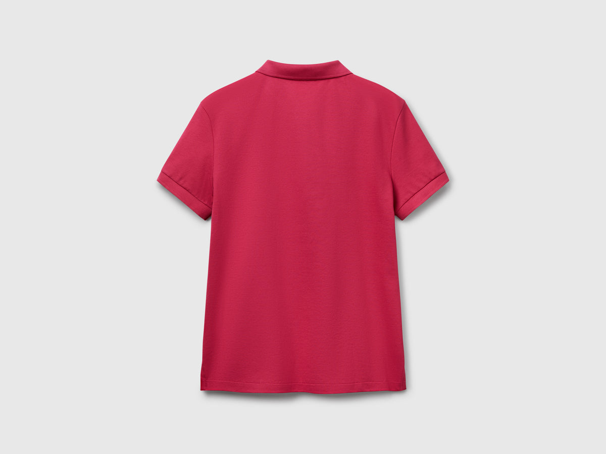 Polo slim fit in cotone stretch