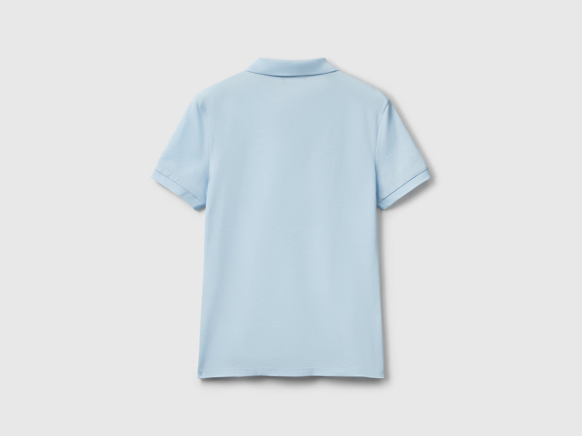 Polo slim fit in cotone stretch