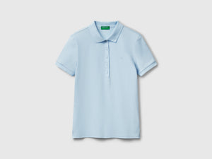 Polo slim fit in cotone stretch