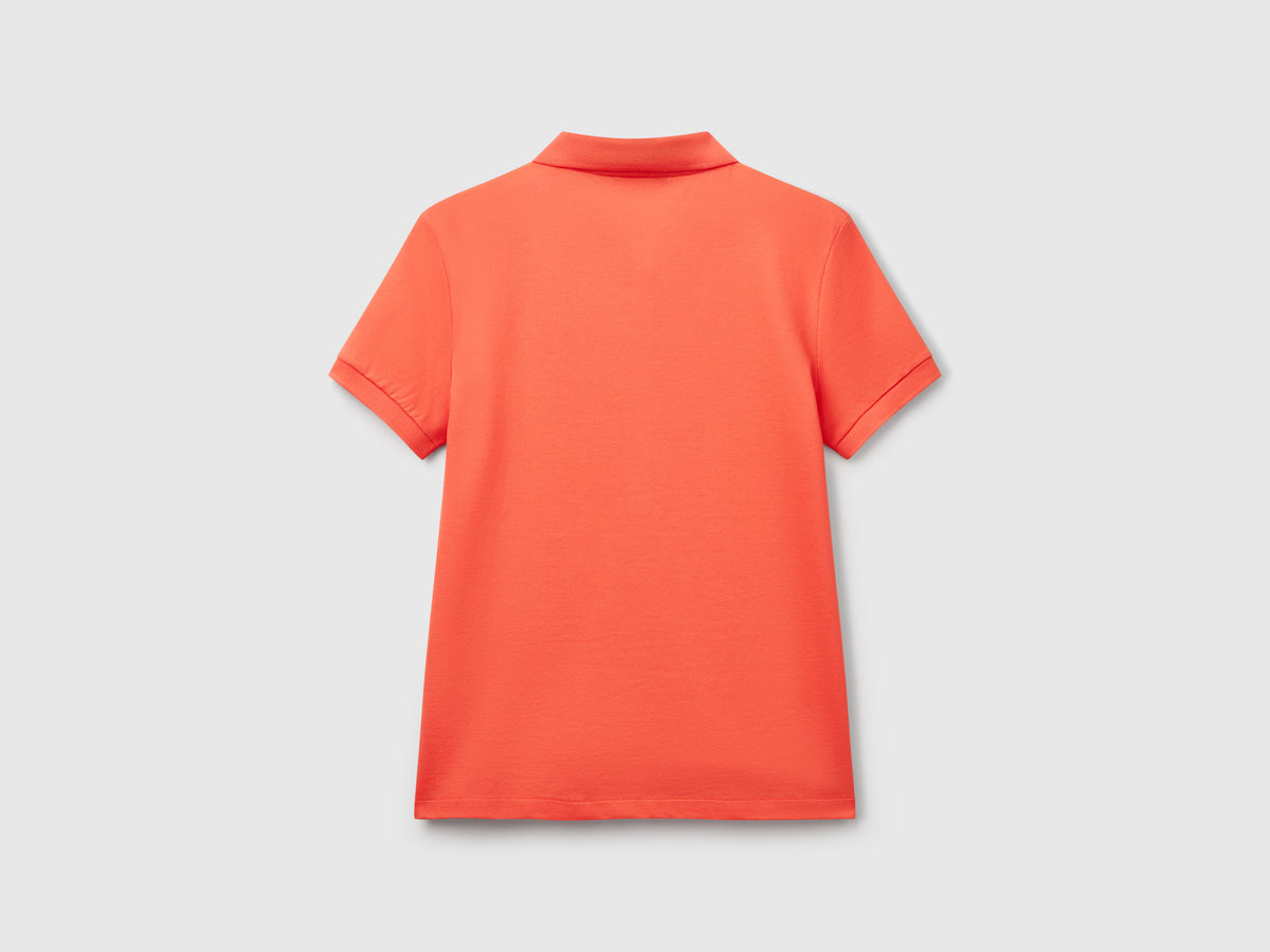 Polo slim fit in cotone stretch