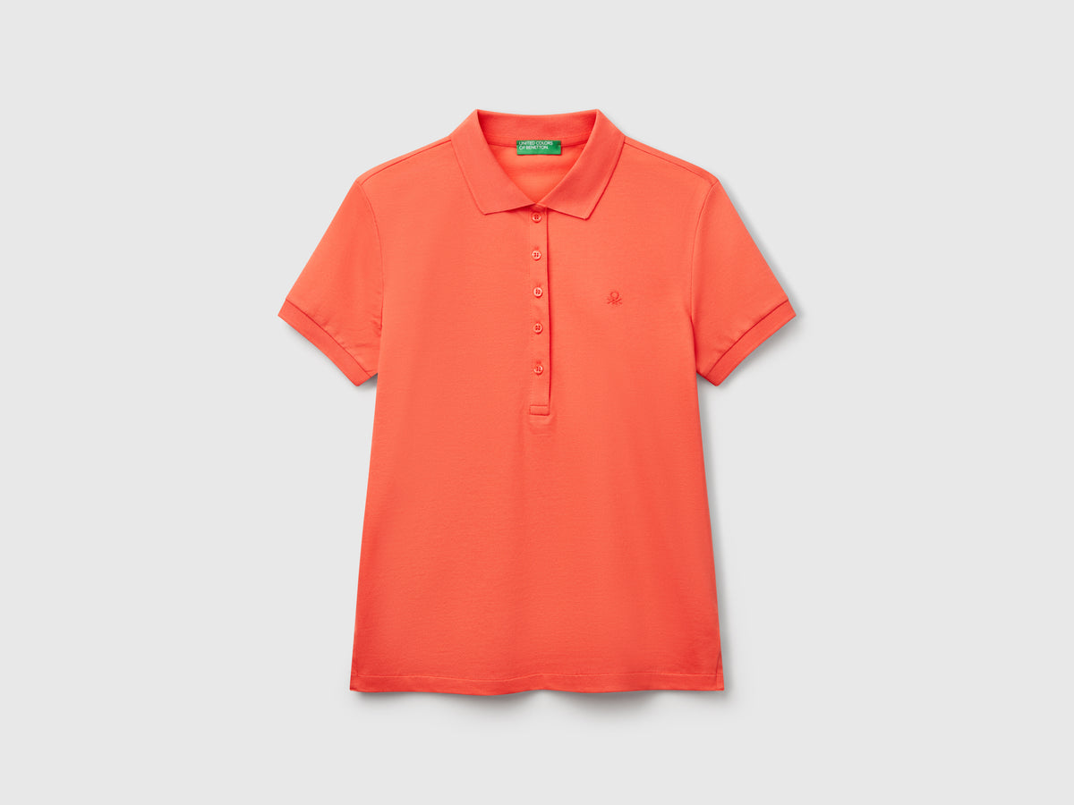 Polo slim fit in cotone stretch