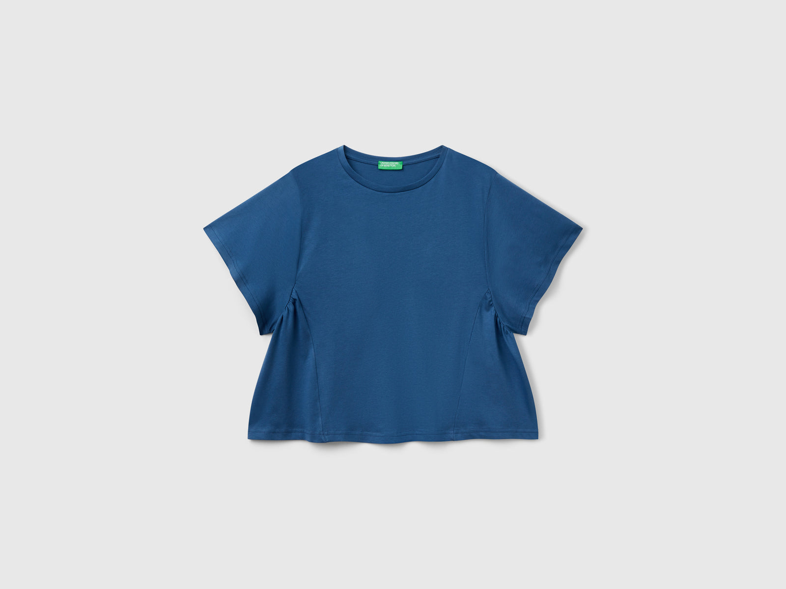 Maglietta comfort fit da donna avio | Benetton Outlet