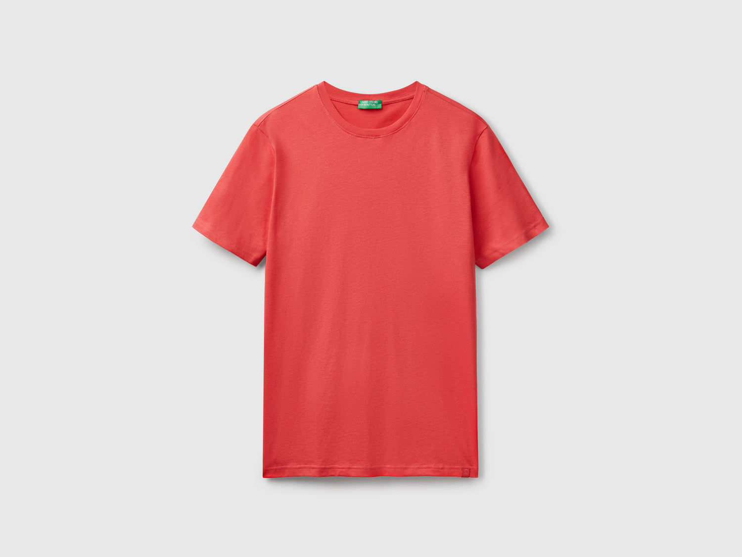 T-shirt blu notte da uomo rosso mattone | Benetton Outlet