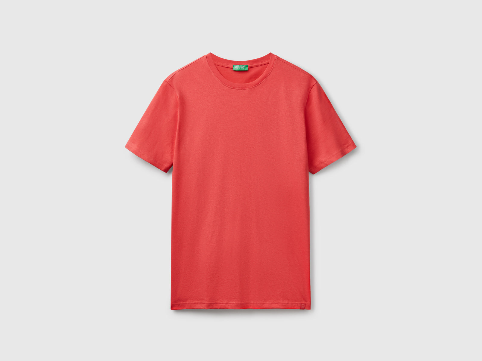 T-shirt blu notte da uomo rosso mattone | Benetton Outlet
