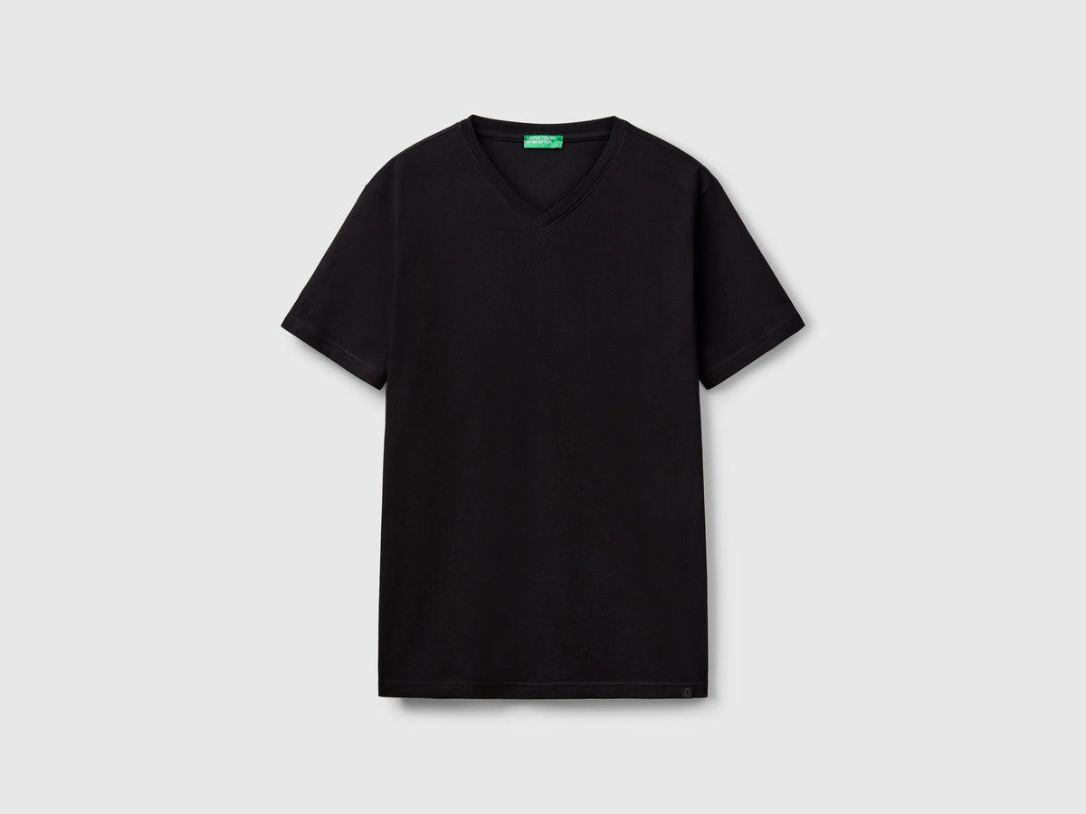 T-shirt in cotone a fibra lunga