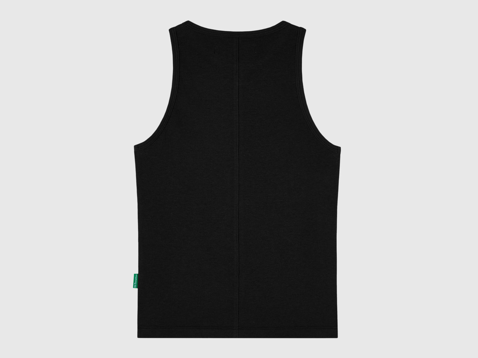 Canotta in misto cotone e Modal stretch da donna nero 2 | Benetton Outlet