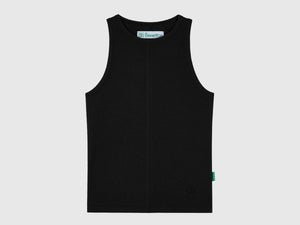 Canotta in misto cotone e Modal stretch