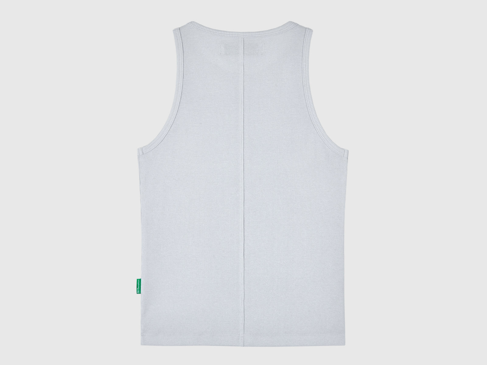 Canotta in misto cotone e Modal stretch da donna azzurro 2 | Benetton Outlet