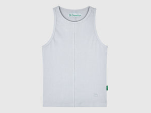 Canotta in misto cotone e Modal stretch