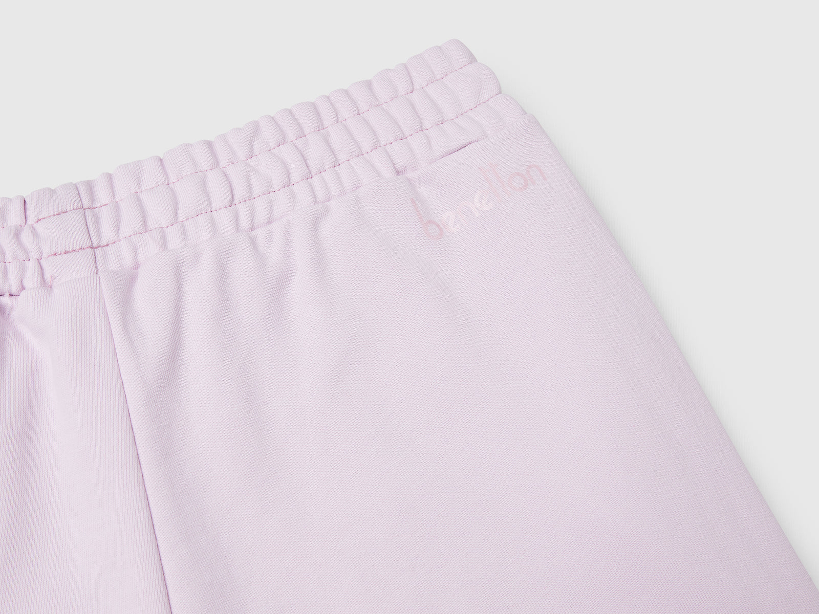 Joggers in puro cotone da donna lilla 3 | Benetton Outlet