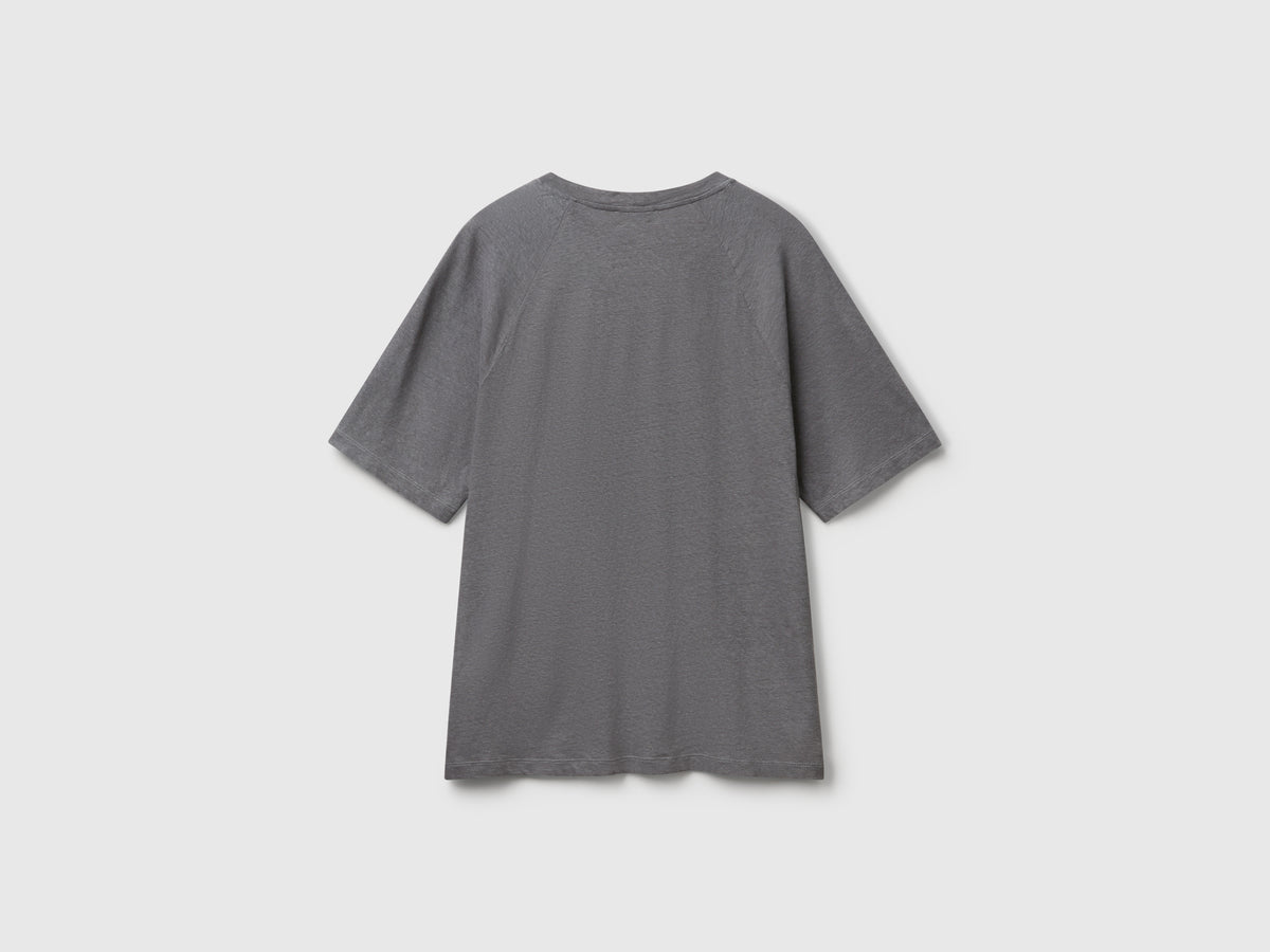 T-shirt in misto lino