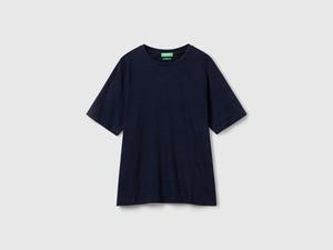 T-shirt in misto lino