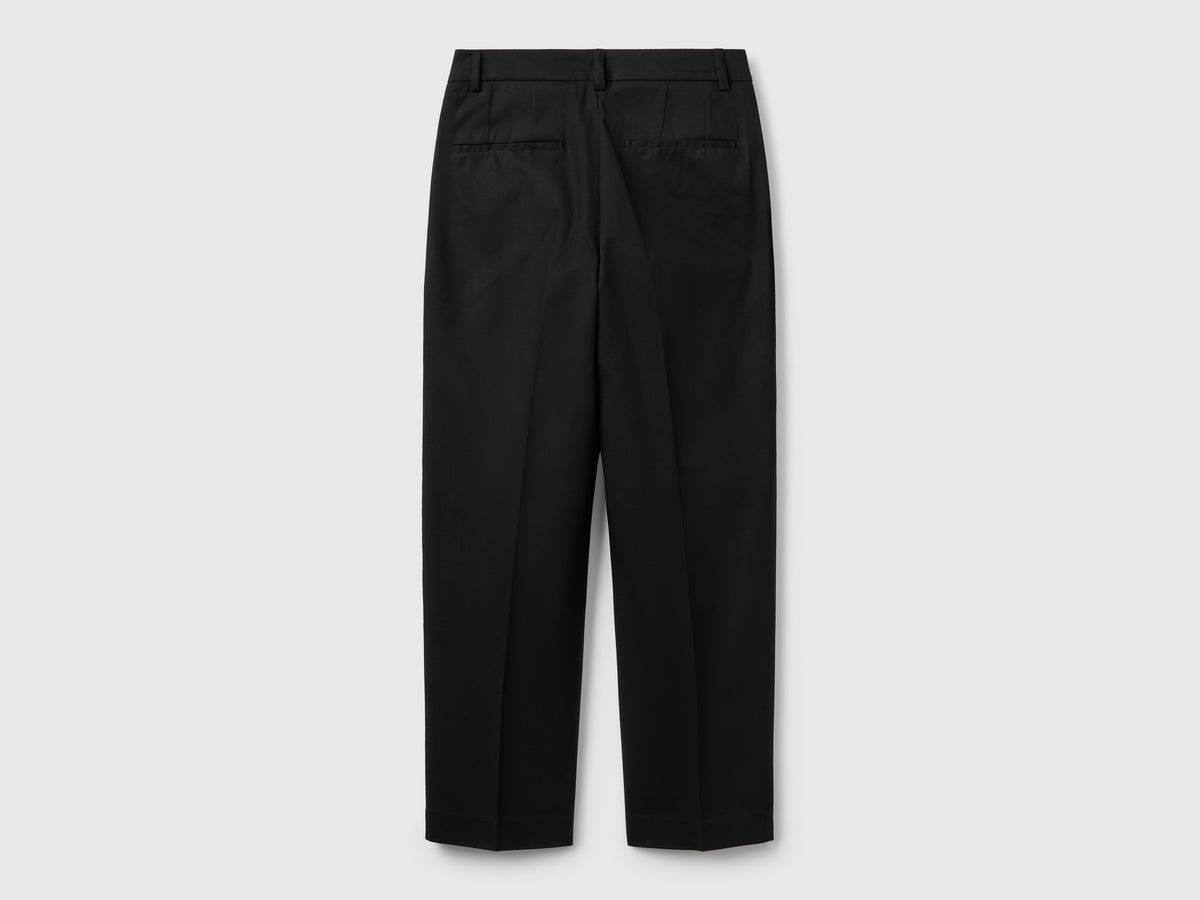 Pantaloni in cotone stretch