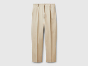 Pantaloni in cotone stretch